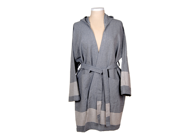 Beach Robe Solid Grey | Derin Collection